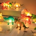 thumbnail image 1 of Decoraciones de dinosaurios Colco luces de hadas 20 LEDs interior exterior, 1 of 7