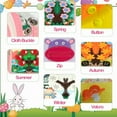 thumbnail image 3 of Busy Book for Toddlers 1-3,Montessori Rabbit Quiet Book with Various Activities for Toddlers 1-3,Educational Learning Sensory Toy for Girl Gifts, 3 of 7