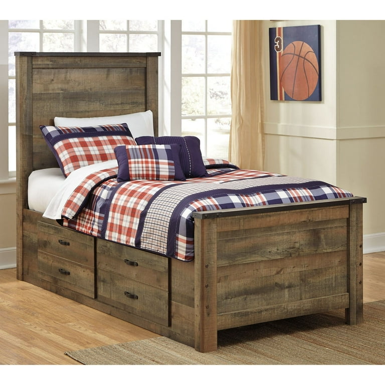 Ashley Furniture Trinell Wood California King Panel Headboard in