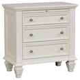 thumbnail image 5 of Sandy Beach 4-piece Queen Bedroom Set Cream White, 5 of 17