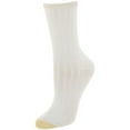 thumbnail image 4 of Gold Toe Women's Ultra Soft Verona Casual Crew Socks - 3 Pack, Khaki/String/Brown, Medium, 4 of 5