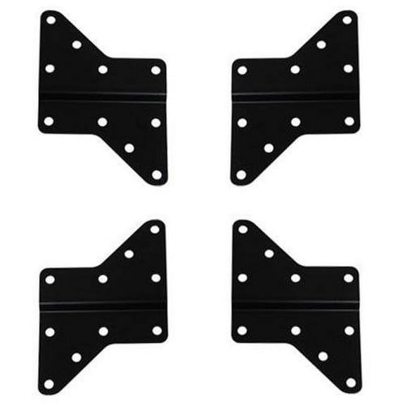 VideoSecu 4 Extender Adapter for Mounting Hole Patterns 200x200/400x400mm or Above Extension Plate for TV Wall Bracket Mount Accessory B57
