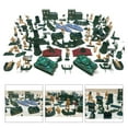 thumbnail image 3 of kusrkot 139 Soldier Layout Men Playset Toys Figures Role Playing Sand Table Battle Field, 3 of 9