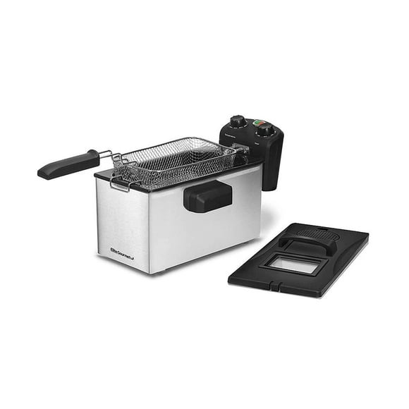 Freidora de aceite Elite Cuisine 3.3 litros 1500W Acero inoxidable