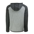 thumbnail image 3 of Men's-Cutter & Buck  Heather Gray Philadelphia Union Mainsail Raglan Full-Zip Hooded Jacket, 3 of 3