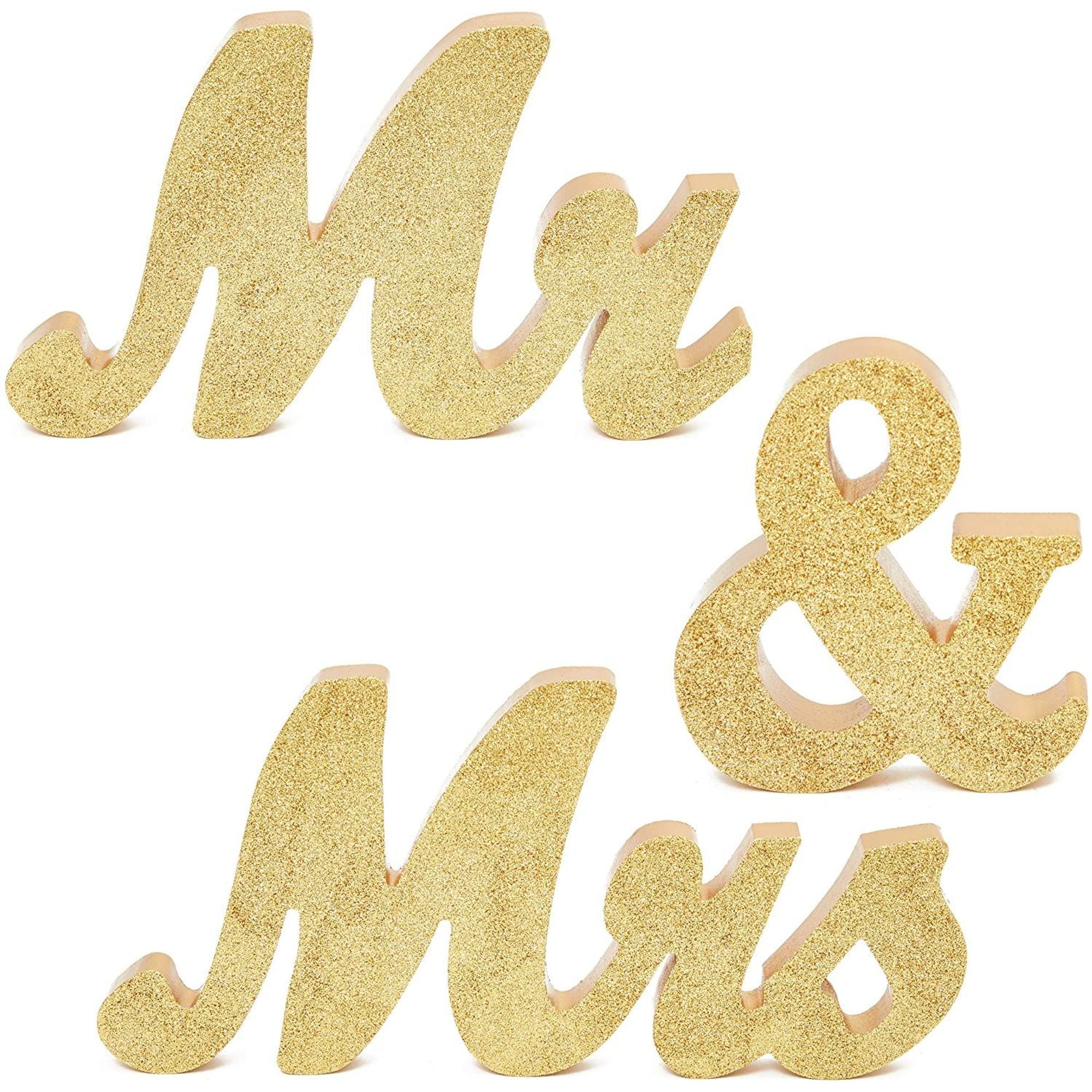 MR & MRS ROSE GOLD GLITTER & MIRROR PHOTO FRAMES GIFT BOXED PRESENT WEDDING