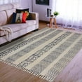 thumbnail image 2 of Casavani Indian Pure cotton Kitchen Area rug, Beige 3x5 Ft, 2 of 6