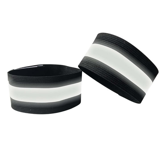HJQEQVD Reflective Bands for Wrist Arm Ankle Leg High Visibility Reflective Bands Safetys Reflector Tape Straps High Visibility Reflective Gear for Night Running Cycling Walking 2PCS for Outdoor