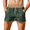 W Green Plant, variant on Mens Board Shorts Mesh Liner Summer Beach Bathing Suit 3 Inch Swim Trunks Light Blue