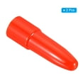 thumbnail image 3 of Uxcell Flashlight Diffuser Caps, 2 Pcs PC Plastic Wear Resistant Flashlight Signal Wand, Red, 3 of 5