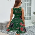 thumbnail image 6 of Casino Theme. Gambling Symbols Dress Fashion Beach Long Dresses Female Party Printed Sundress, 6 of 7