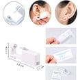 thumbnail image 2 of 8 Pieces Disposable Sterile Safety Ear Nose Piercing Gun Kit, Self Piercing Tool with Stud Earrings, 2 of 5