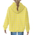 thumbnail image 6 of Mercatoo Kids Loose Tops Girls 𝗛oodie Cute Plaid Long Sleeve Fashion Sweatshirts Lightweight 𝗛oodie with Pockets, 6 of 7