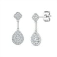 thumbnail image 5 of Diamaison 1 Cttw Natural White Diamond Fashion Earrings for Adult in 14Kw Gold, 5 of 6