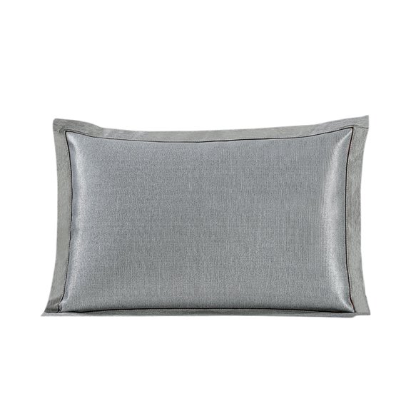 Qholemyo Summer Cool Ice Silk Pillow Covers Hotel Quality Washable Concise Style Queen Size Pillowcase For Adult Home Goods