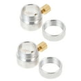 thumbnail image 3 of WHAMVOX Silver Erhu Shaft Locks for Adjusting Tools Made of Durable Aviation Aluminum 1 Pair, 3 of 8