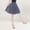 Grey, variant on DuoJiaJ Solid Color High Waist Skirt With Ruffle Hem And Layered Flounce For Carnival Party Dance Performance Ballet Tutu Skirts For Women Red One Size