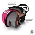 thumbnail image 3 of RDX MMA Gloves for Grappling Martial Arts Training, D. Cut Open Palm Maya Hide Leather Sparring Mitts, Perfect for Cage Fighting, Combat Sports, Punching Bag, Muay Thai and Kickboxing, Pink, S, 3 of 8