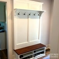 thumbnail image 3 of Ekena Millwork BKTW04X06X12CVRO Support Clarksville 3.5 x 6 x 12 Po, Chêne Rouge, 3 of 5
