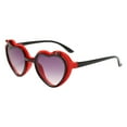 thumbnail image 2 of Frwgonr Kids Heart Boys Girls Sunglasses UV Protection for Teen Party Beach Shades Red, Size 2T-12, 2 of 5