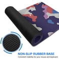 thumbnail image 6 of Purple Camouflage &nbsp;pad Mousewaterproof,rubber+multispandexwashable the Camouflage Seriesgaming Mouse PadDesk Pad for Office Home Game 31.5x15.7inches, 6 of 7