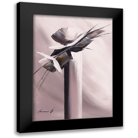 Tramoni, Oliver 11x14 Black Modern Framed Museum Art Print Titled - Harmonie en gris I