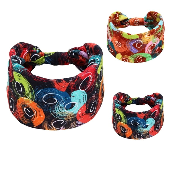 ManxiVoo Extra Large Turban Head Wrap Headband for Women Ladies Sport Fitness and Casual Wear