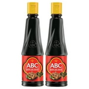 ABC Sweet Soy Sauce - 9.2Fl Oz (2 pack) Marinade Dip Stir BBQ, Black Dark Soy Vegan, Kecap manis