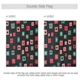 thumbnail image 4 of Yayeee Garden Flag 28"x40" Double Sided Outdoor Yard Lawn Holiday Decorations, Red Block Pattern, 4 of 6
