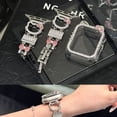 thumbnail image 4 of Kawaii With Drill Hello Kitty 38/40/41mm Watch Strap Cartoon Girl'S Heart Suitable Iwatch 42/44/45/49mm Watch Case Trendy Gift, 4 of 5
