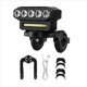 thumbnail image 1 of Luz Delantera LED para Bicicleta, Recargable por USB, Luz de Carretera, Fácil de Instalar, 6 Modos de Luz, Timbre para Bicicleta, B, 1 of 5