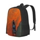 thumbnail image 1 of Balery Orange Net Fishing Boat Mochila para hombre y mujer - Tela Oxford 600D resistente - Gran capacidad, resistente al agua, ideal para la escuela, viajes y senderismo, 1 of 6