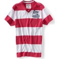 thumbnail image 1 of Camiseta gráfica Aeropostale Cali Longboards Cuello en V rosa pequeña, 1 of 1