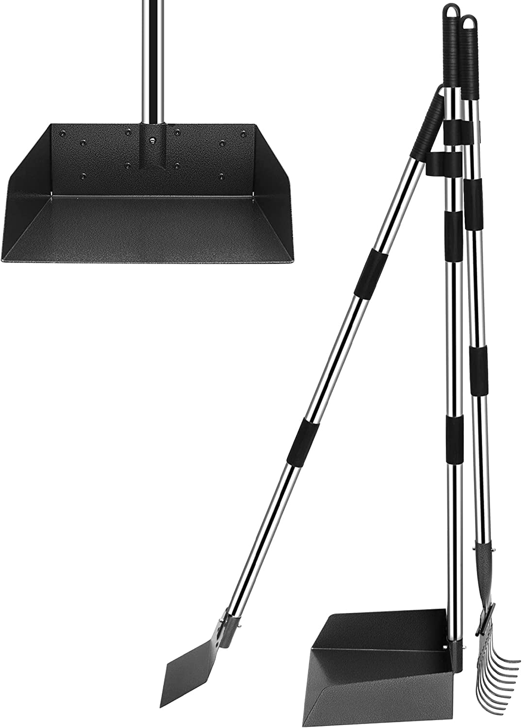 Dog Pooper Scooper, Extra Large Poop Scooper for Large and Small Dogs