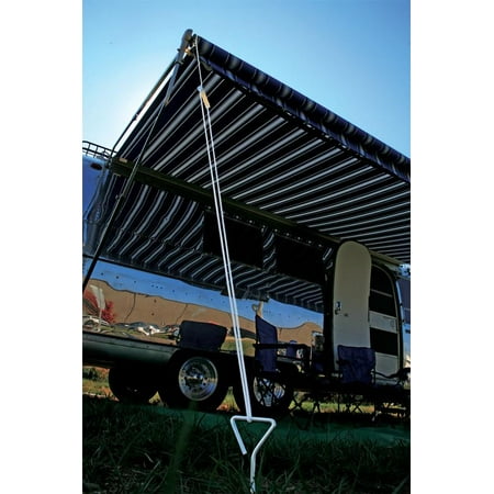 Camco Awning Stabilizer Kit - Spiral Stakes - Multicolor (42563)