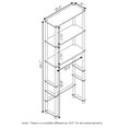 thumbnail image 3 of Furinno 99763 Turn-N-Tube Toilet Space Saver with 3 Shelves, 3 of 6