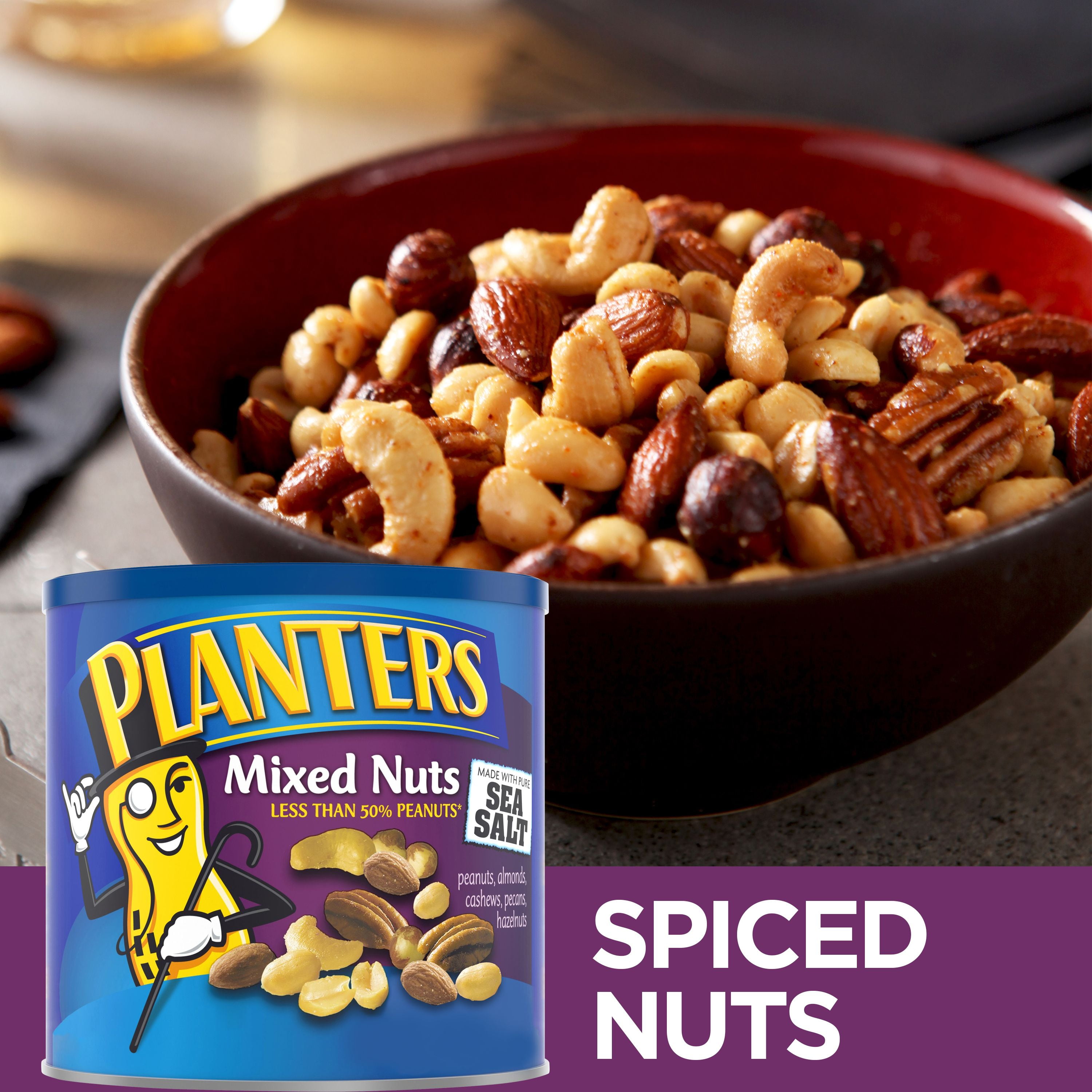 Planters Mixed Nuts Lightly Salted 560 Oz Canister - 