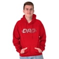 thumbnail image 3 of Father's Day One Cool Dad Gift Men's Big & Tall Graphic Hoodie Brisco Brands 5X, 3 of 4