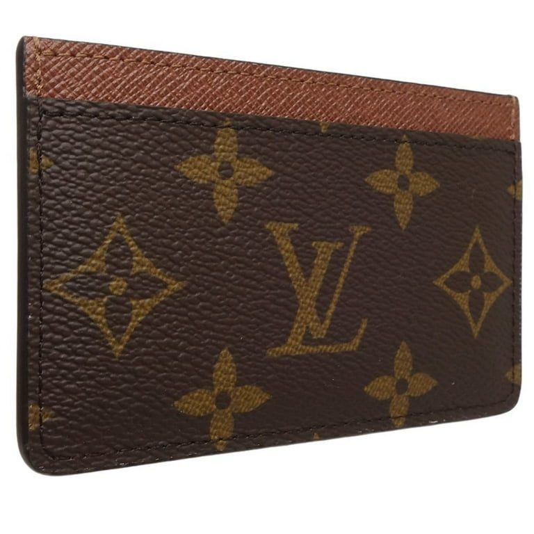 Pre-Owned LOUIS VUITTON Monogram Porte Carte Sample M61733  