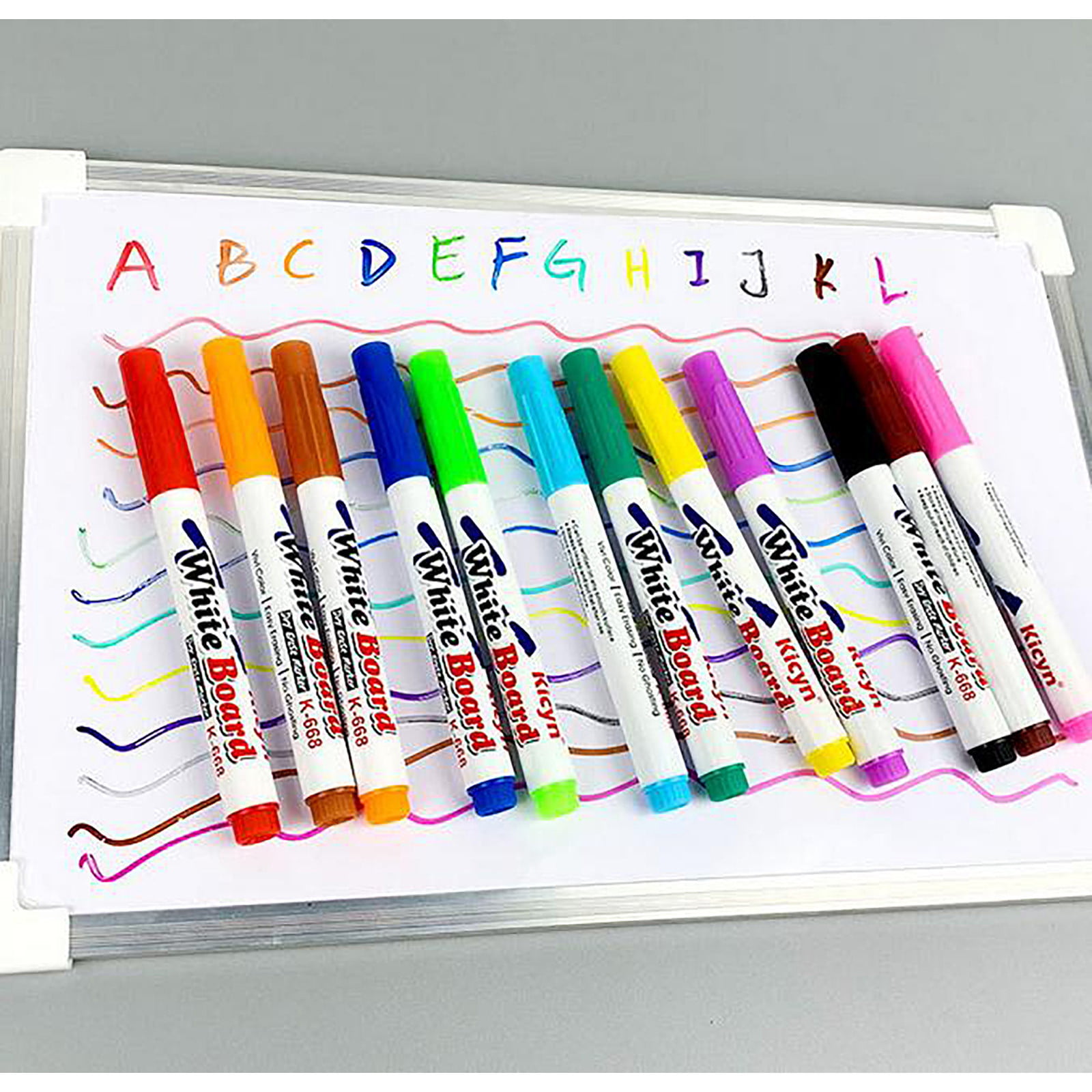 8/12X Magical Water Painting Pen Water Floating Doodle Pens Whiteboard  Marker