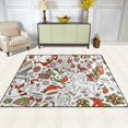 thumbnail image 3 of Coolnut Area Rug Pad Merry Christmas Elements Nursery Rugs, Floor Mat for Kids Playing Room Living Room Bedroom 7' x 5' (80 x 58 inch), 3 of 6