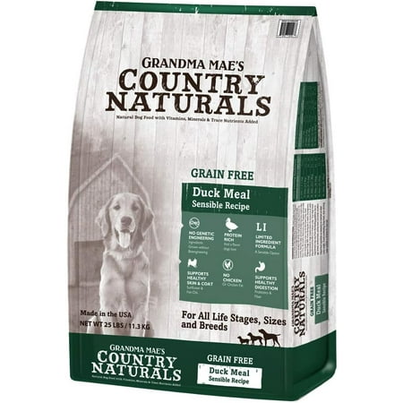 Grandma Mae's Country Naturals Grain Free Limited Ingredient Dog Duck 25 Lb