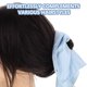 thumbnail image 3 of 2 coleteros elásticos grandes para el pelo para mujeres y niñas, coleteros de tela, accesorios para el pelo grueso, 3 of 7