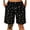 Black, variant on FRSASU Men's Lightweight Quick Dry Swim Trunks Solid Summer Beach Sports Board Shorts Swimsuit with Pockets Black-A