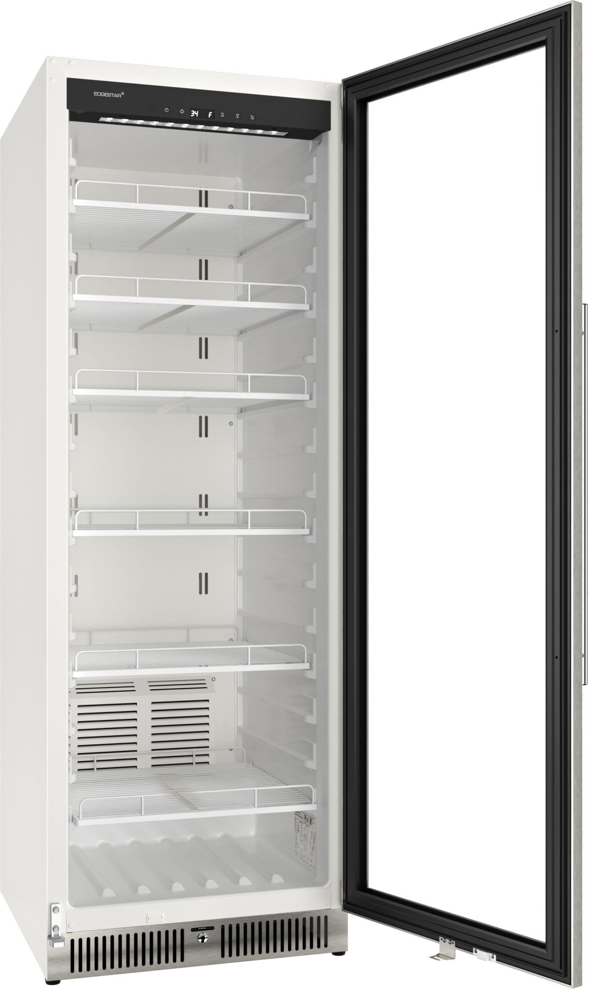 Edgestar Vbm131 24" Wide 13.7 Cu. Ft. Commercial Beverage Merchandiser - Stainless Steel