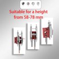thumbnail image 4 of Set de herramientas para tirar cables | 2 piezas asistente profesional para electricistas para enhebrar cables | Agarre serrado antideslizante de acero resistente | Diseño de polea flexible | Para, 4 of 9