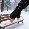 thumbnail image 4 of USB Heated Touchscreen Gloves Compatible Ideal For Skiing Cycling Driving Winter Sports Gear, 4 of 7