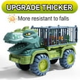 thumbnail image 3 of Dinosaur Toy Car Large Engineering Vehicle Model Pull Back Vehicle Toy Transport Vehicle Toy Dinosaur Transport Car Carrier Truck with Dinosaur Toys Early Educational Dinosaur Toy Car Chi, 3 of 10