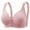 Hot Pink, variant on Womens Bras Front Closure Breathable Comfort T Shirt Bra Full-coverage Bra Padded Push Up Bras for Women (95, Pink)