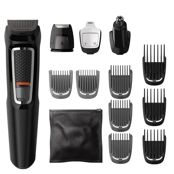 Philips Norelco Multi Groom Face & Hair Trimmer, 15 Attachments MG3910/40